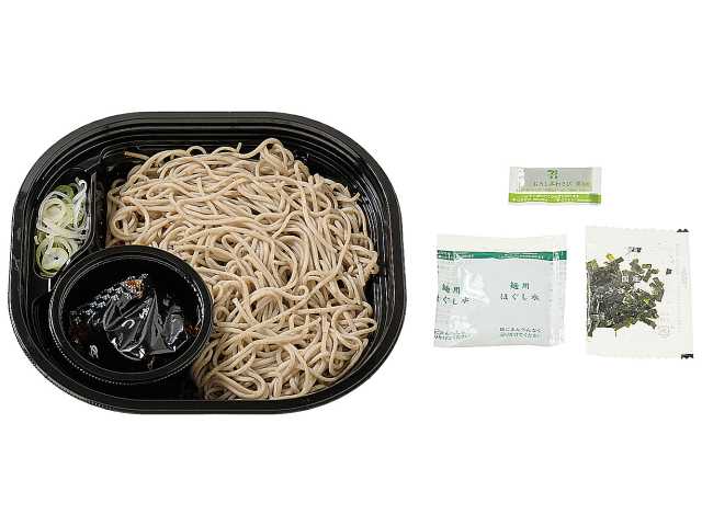 一本釣り鰹だし香る石臼挽そば粉のざるそば